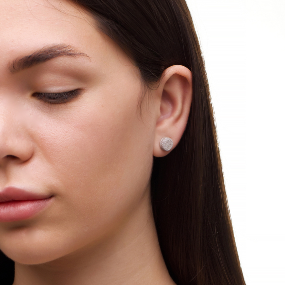 Серебряные пусеты - 3