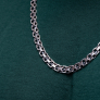 Срібний ланцюг "Подвійний якір" - 2 Срібний ланцюг "Подвійний якір" - 2