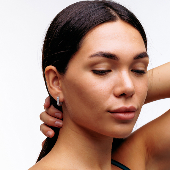 Срібні сережки - 5