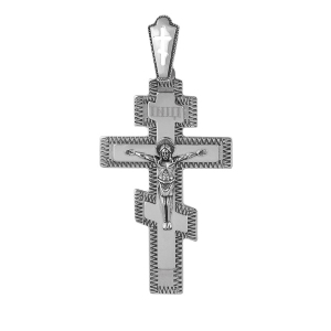 Серебряный крестик (3197Ч)