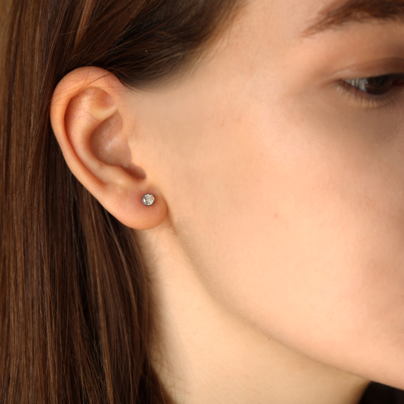 Серебряные пусеты - 2