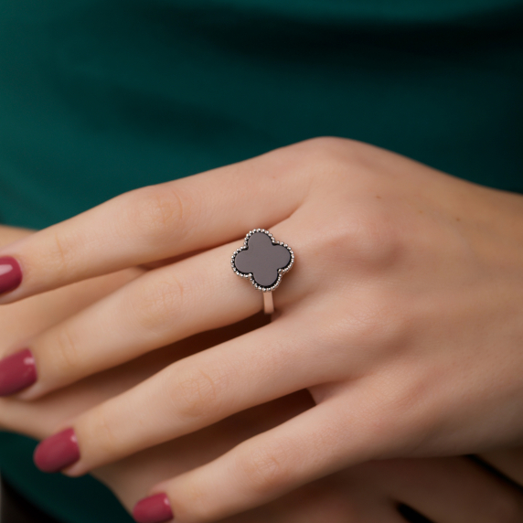 Срібна каблучка "Cloveria" - 2 Срібна каблучка "Cloveria" - 2