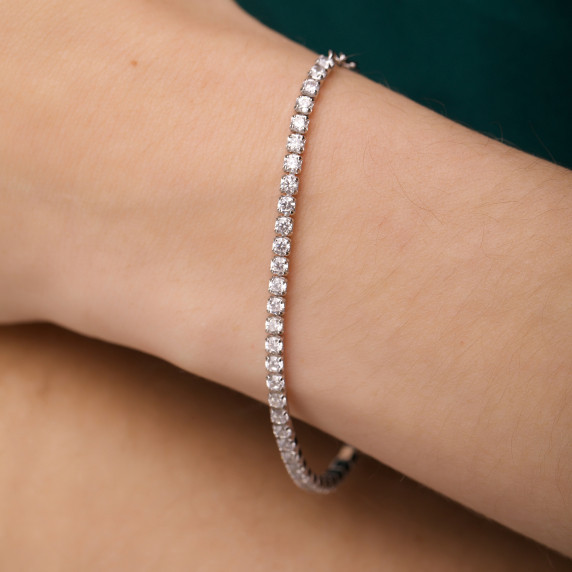 Срібний браслет &amp;quot;Сяйво&amp;quot; - 1