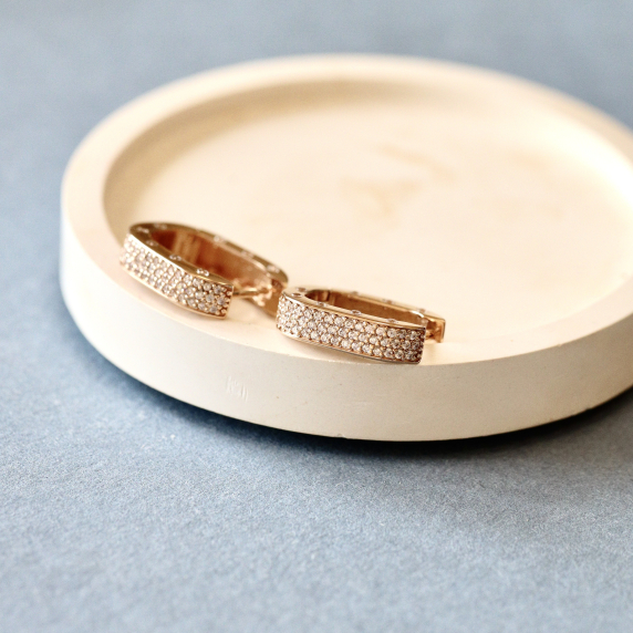 Золотые серьги - 3