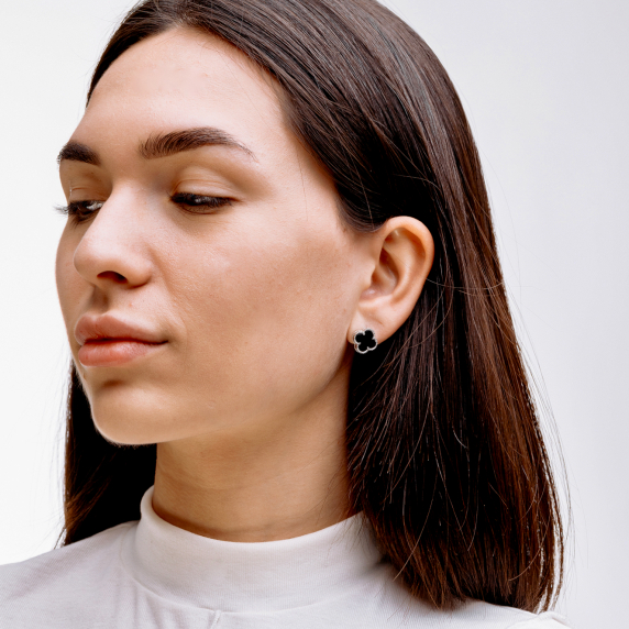 Золоті сережки "Cloveria" - 3 Золоті сережки "Cloveria" - 3