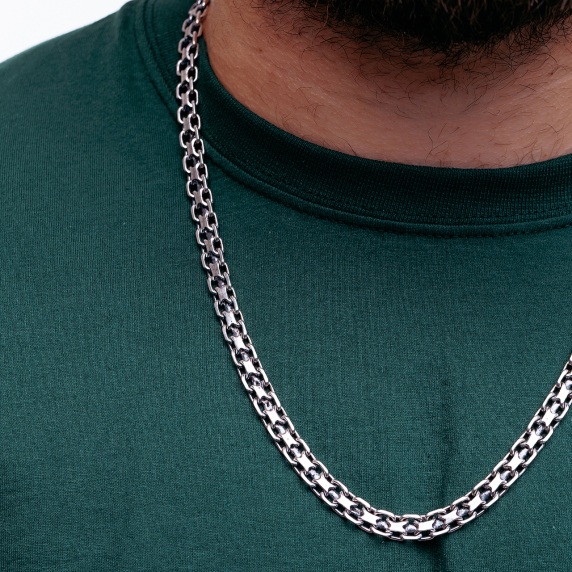 Срібний ланцюг "Подвійний якір" - 1 Срібний ланцюг "Подвійний якір" - 1