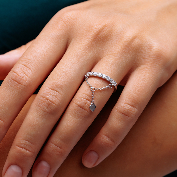 Серебряное кольцо - 1