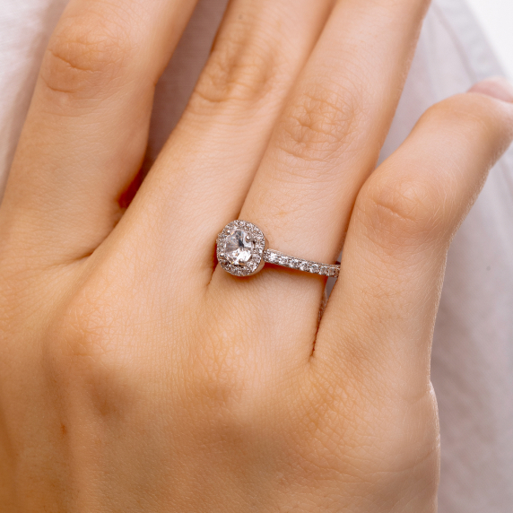 Срібна каблучка &amp;quot;Блиск&amp;quot; - 5