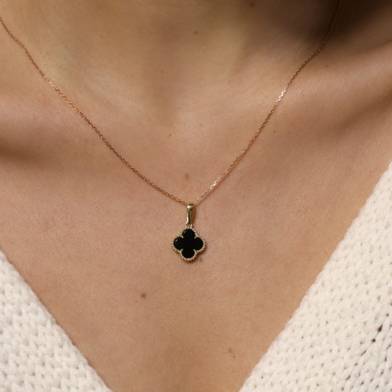 Золотая подвеска &amp;quot;Cloveria&amp;quot; - 2