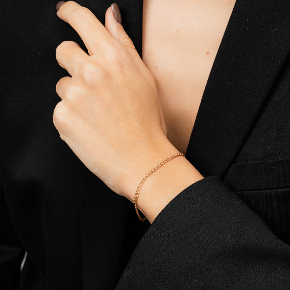 Золотой браслет "Бисмарк" - 3 Золотой браслет "Бисмарк" - 3