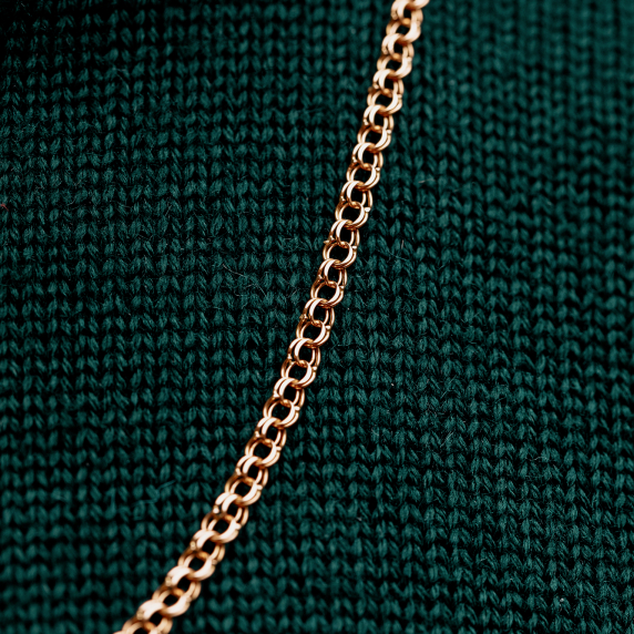 Золотая цепочка "Бисмарк" - 1 Золотая цепочка "Бисмарк" - 1