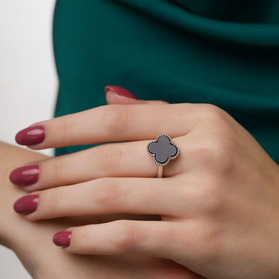 Срібна каблучка "Cloveria" - 1 Срібна каблучка "Cloveria" - 1