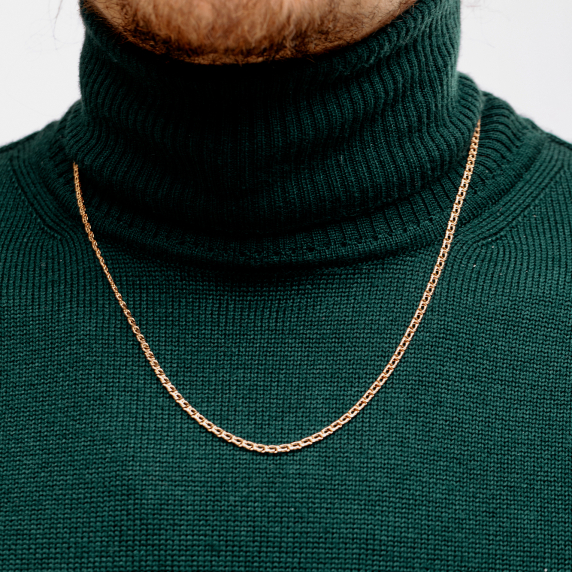 Золотая цепочка "Арабский бисмарк" - 3 Золотая цепочка "Арабский бисмарк" - 3