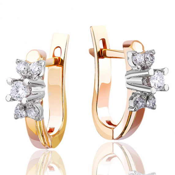 Золотые серьги - 1