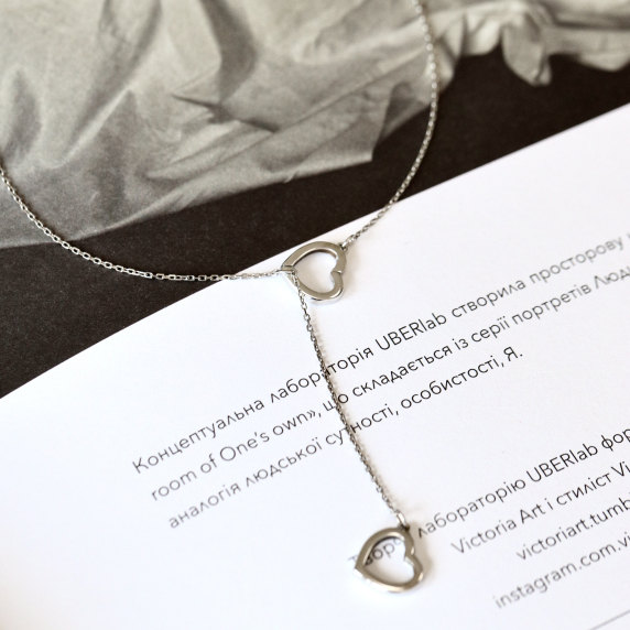 Золоте кольє &amp;quot;Серце&amp;quot; - 1