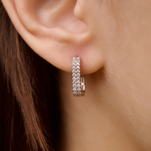 Серебряные серёжки - 1