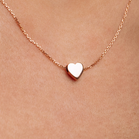 Золоте кольє "Серце" - 1 Золоте кольє "Серце" - 1