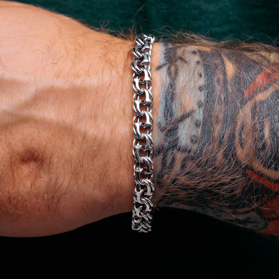 Серебряный браслет "Козацкий Бисмарк" - 2 Серебряный браслет "Козацкий Бисмарк" - 2