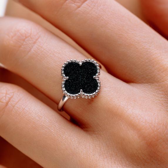 Серебряные кольцо &amp;quot;Cloveria&amp;quot; - 3