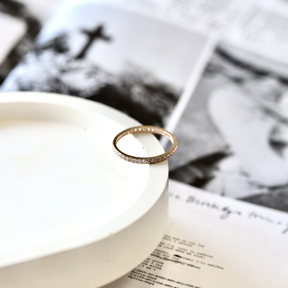 Золота каблучка &amp;quot;Доріжка&amp;quot; - 3