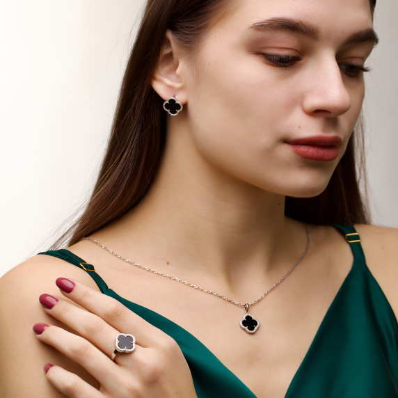 Срібна каблучка &amp;quot;Cloveria&amp;quot; - 9