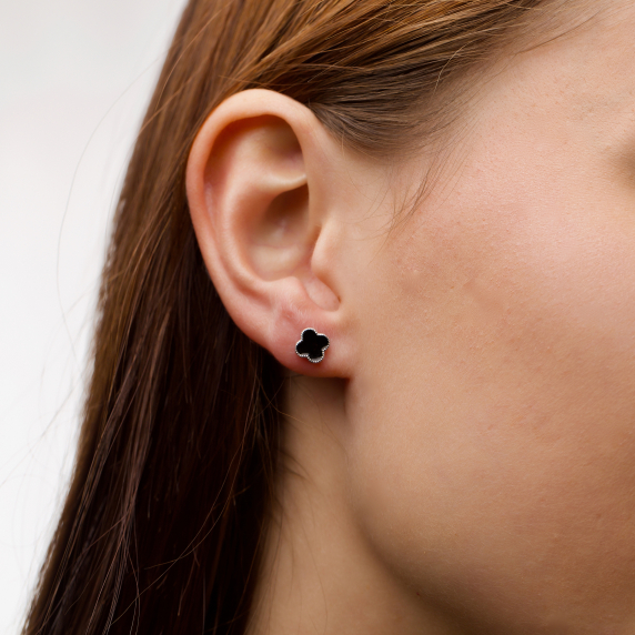 Срібні пусети "Cloveria" - 1 Срібні пусети "Cloveria" - 1