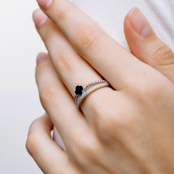 Срібна каблучка &amp;quot;Cloveria&amp;quot; - 3