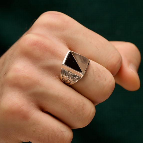 Серебряный перстень &amp;quot;Гетьман&amp;quot; - 1