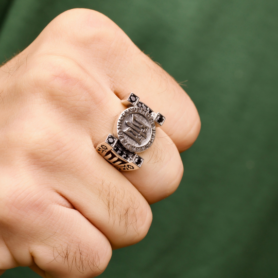 Серебряный перстень &amp;quot;Тризуб&amp;quot; - 4