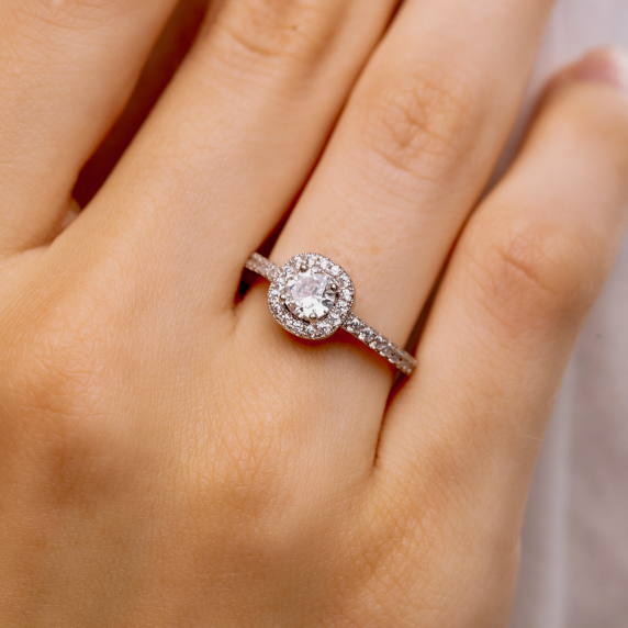 Серебряное кольцо &amp;quot;Блеск&amp;quot; - 3