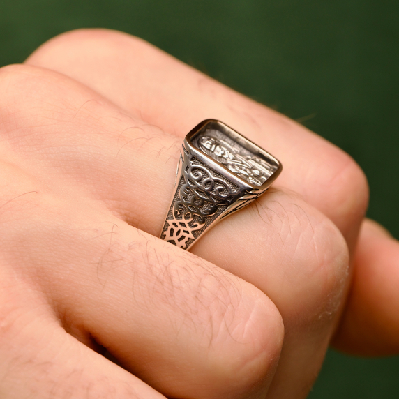 Серебряное кольцо "Св. Николай" - 6 Серебряное кольцо "Св. Николай" - 6