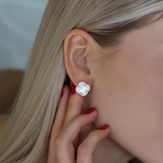 Срібні сережки &amp;quot;Cloveria&amp;quot; - 1