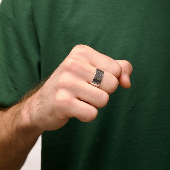 Серебряное перстень &amp;quot;Молитва&amp;quot; - 4