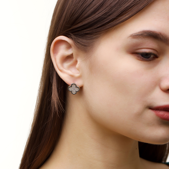 Срібні сережки &amp;quot;Cloveria&amp;quot; - 2