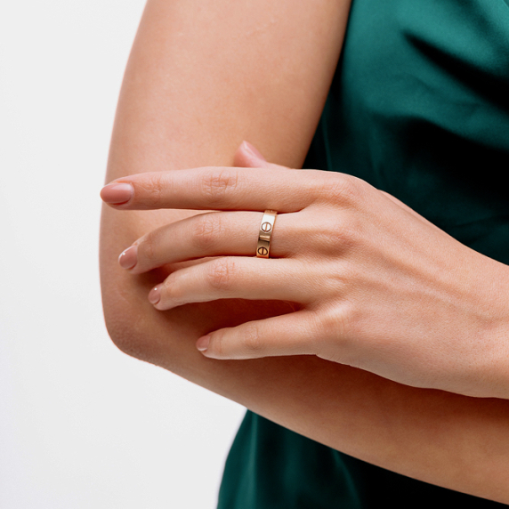 Золота каблучка &amp;quot;Кохання&amp;quot; - 2