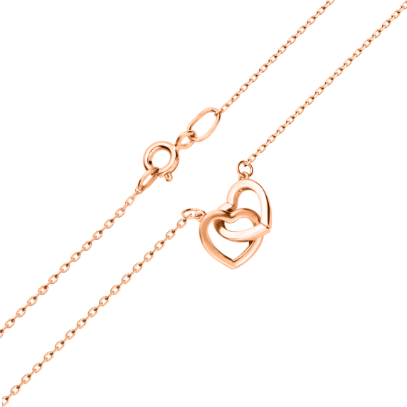 Золотой браслет &amp;quot;Сердце&amp;quot; - 6