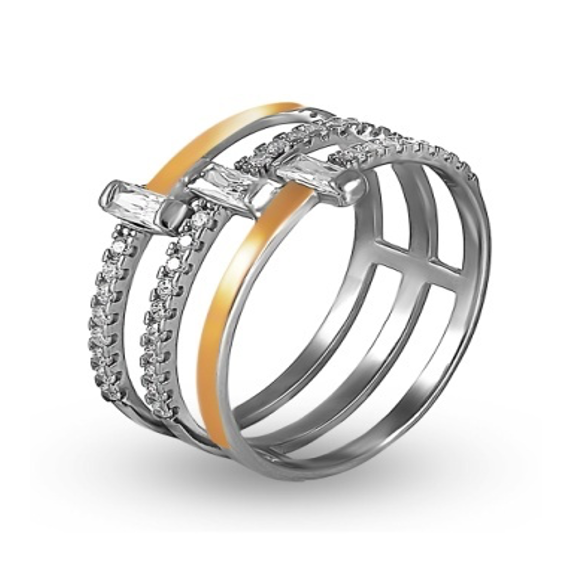 Серебряное кольцо - 6