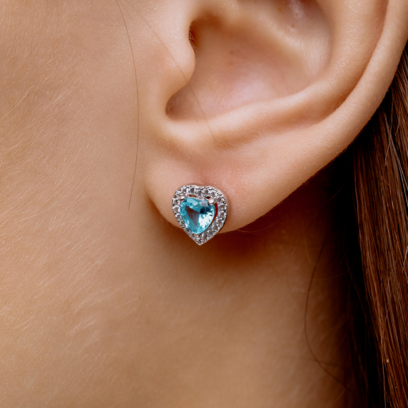 Срібні сережки &amp;quot;Серце&amp;quot; - 2