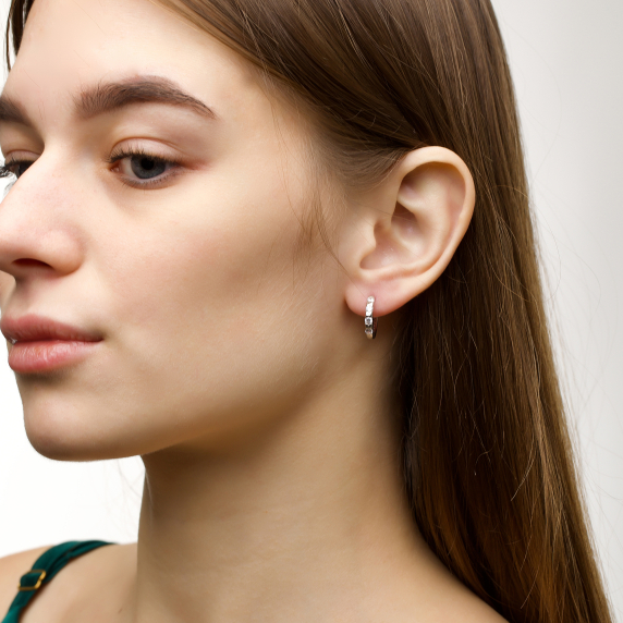 Серебряные серьги - 3 Серебряные серьги - 3