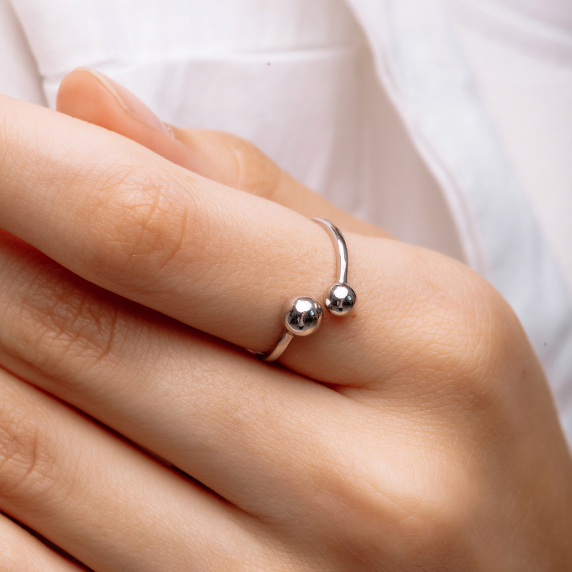 Серебряное кольцо - 1