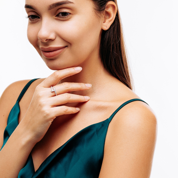 Серебряное кольцо &amp;quot;Гвоздь&amp;quot; - 7