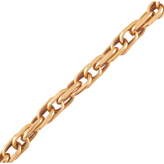 Золотий ланцюг &amp;quot;Струмочек&amp;quot; 55 см - 3