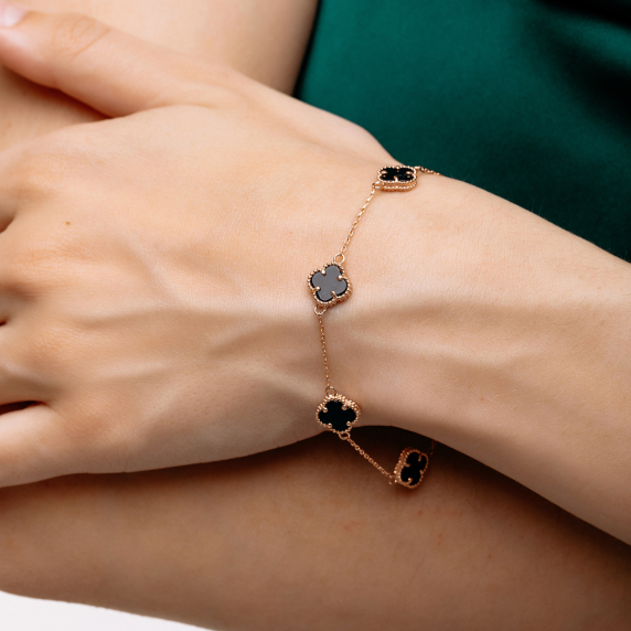 Золотой браслет &amp;quot;Cloveria&amp;quot; - 4