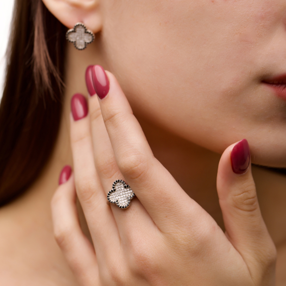 Срібна каблучка &amp;quot;Cloveria&amp;quot; - 3