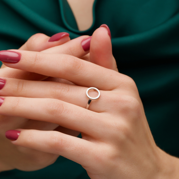 Серебряное кольцо - 1