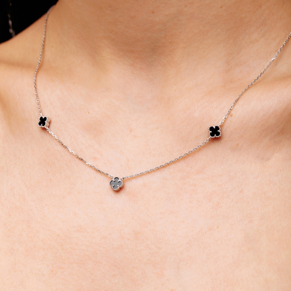 Срібне кольє &amp;quot;Cloveria&amp;quot; - 2