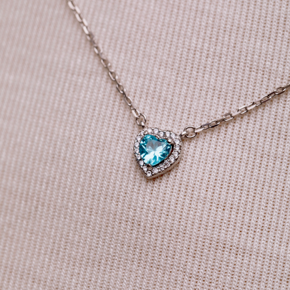 Срібне кольє &amp;quot;Серце&amp;quot; - 2