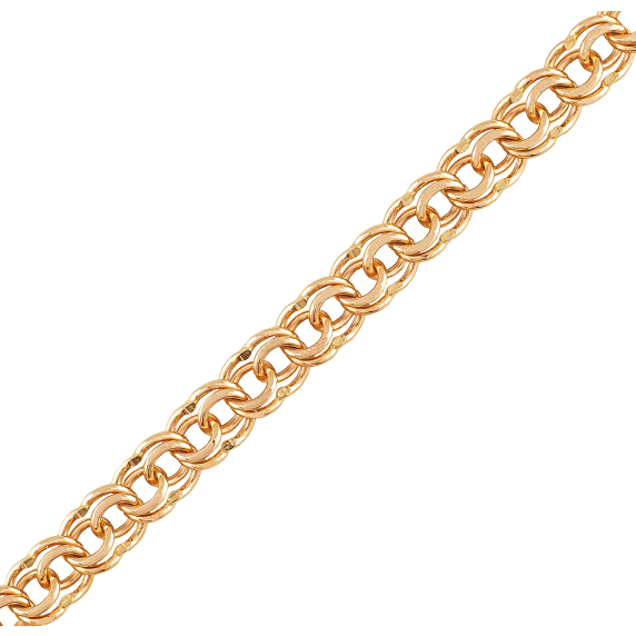 Золотая цепочка "Бисмарк" - 6 Золотая цепочка "Бисмарк" - 6