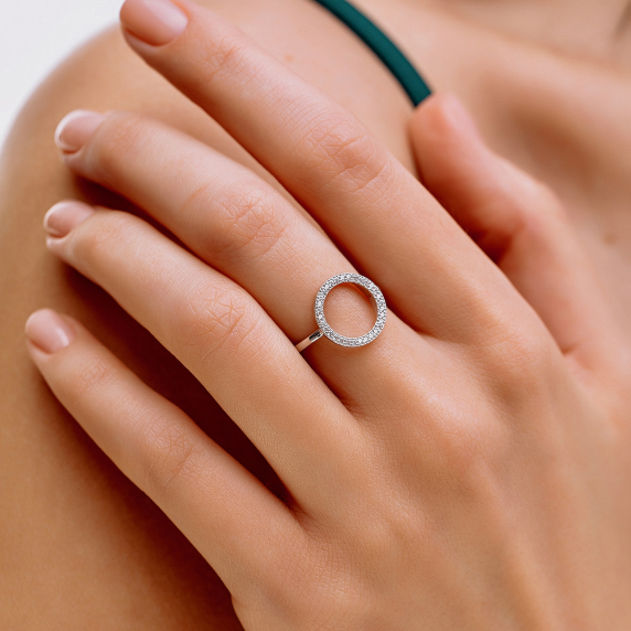 Срібна каблука "Око" - 1 Срібна каблука "Око" - 1