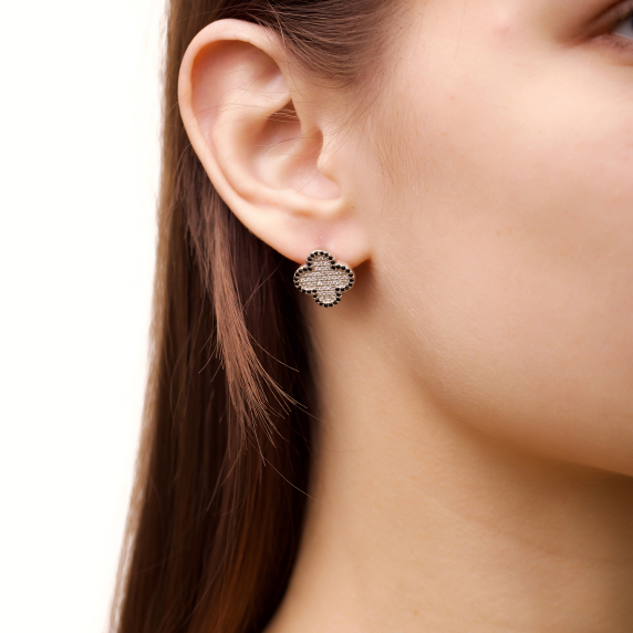 Срібні сережки &amp;quot;Cloveria&amp;quot; - 1